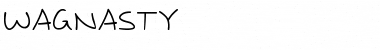 Download Wagnasty Font Download Wagnasty Font