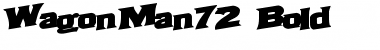 Download WagonMan72 Font Download WagonMan72 Font