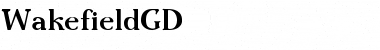 Download WakefieldGD Font Download WakefieldGD Font
