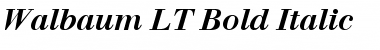Download Walbaum LT BoldItalic Font Download Walbaum LT BoldItalic Font