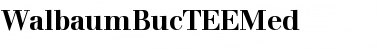 Download WalbaumBucTEEMed Font Download WalbaumBucTEEMed Font