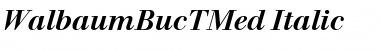 Download WalbaumBucTMed Font Download WalbaumBucTMed Font