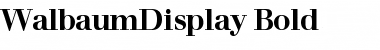 Download WalbaumDisplay Font Download WalbaumDisplay Font