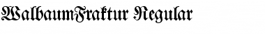 Download WalbaumFraktur Font Download WalbaumFraktur Font