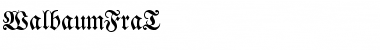 Download WalbaumFraT Font Download WalbaumFraT Font