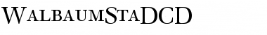 Download WalbaumStaDCD Font Download WalbaumStaDCD Font