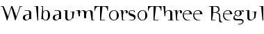 Download WalbaumTorsoThree Font Download WalbaumTorsoThree Font