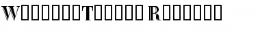 Download WalburnTooled Font Download WalburnTooled Font