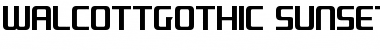 Download WalcottGothic Font Download WalcottGothic Font