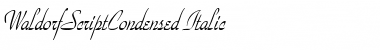 Download WaldorfScriptCondensed Font Download WaldorfScriptCondensed Font
