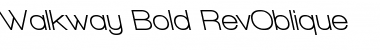 Download Walkway Bold RevOblique Font Download Walkway Bold RevOblique Font