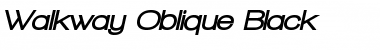 Download Walkway Oblique Black Font Download Walkway Oblique Black Font