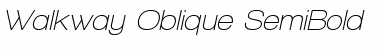 Download Walkway Oblique SemiBold Font Download Walkway Oblique SemiBold Font