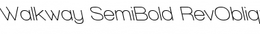 Download Walkway SemiBold RevOblique Font Download Walkway SemiBold RevOblique Font