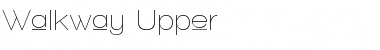 Download Walkway Upper Font Download Walkway Upper Font