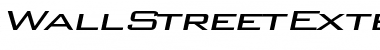 Download WallStreetExtended Font Download WallStreetExtended Font