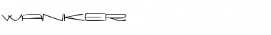 Download Wanker Font Download Wanker Font