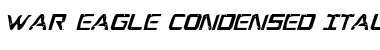 Download War Eagle Condensed Font Download War Eagle Condensed Font