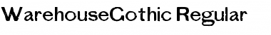 Download WarehouseGothic Font Download WarehouseGothic Font