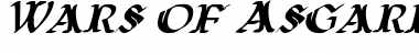 Download Wars of Asgard Italic Font Download Wars of Asgard Italic Font