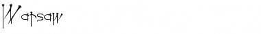 Download Warsaw Font Download Warsaw Font
