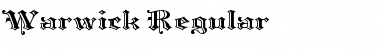 Download Warwick Font Download Warwick Font