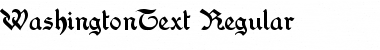 Download WashingtonText Font Download WashingtonText Font