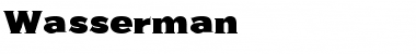 Download Wasserman Font Download Wasserman Font