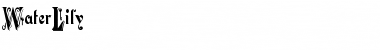 Download WaterLily Font Download WaterLily Font