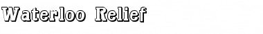 Download Waterloo Relief Font Download Waterloo Relief Font