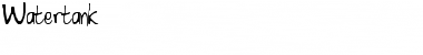 Download Watertank Font Download Watertank Font