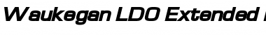 Download Waukegan LDO Extended Black Font Download Waukegan LDO Extended Black Font
