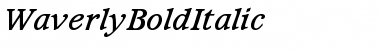 Download WaverlyBoldItalic Font Download WaverlyBoldItalic Font