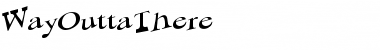 Download WayOuttaThere Font Download WayOuttaThere Font