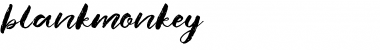 Download blank monkey Font Download blank monkey Font