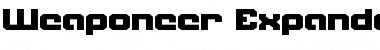 Download Weaponeer Expanded Font Download Weaponeer Expanded Font