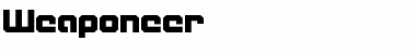 Download Weaponeer Font Download Weaponeer Font