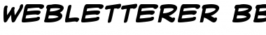 Download WebLetterer BB Font Download WebLetterer BB Font