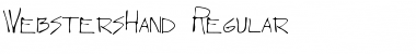Download WebstersHand Font Download WebstersHand Font