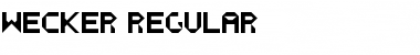 Download WECKER Font Download WECKER Font