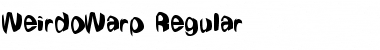 Download WeirdoWarp Font Download WeirdoWarp Font