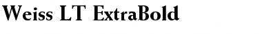 Download Weiss LT ExtraBold Font Download Weiss LT ExtraBold Font