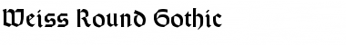 Download Weiss Round Gothic Font Download Weiss Round Gothic Font
