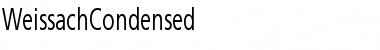 Download WeissachCondensed Font Download WeissachCondensed Font