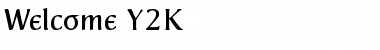 Download Welcome Y2 Font Download Welcome Y2 Font
