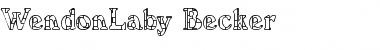 Download WendonLaby Becker Font Download WendonLaby Becker Font