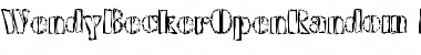 Download WendyBeckerOpenRandom Font Download WendyBeckerOpenRandom Font