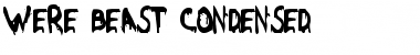 Download Were-Beast Condensed Font Download Were-Beast Condensed Font