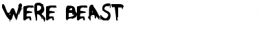 Download Were-Beast Font Download Were-Beast Font