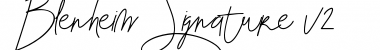 Download Blenheim Signature Font Download Blenheim Signature Font